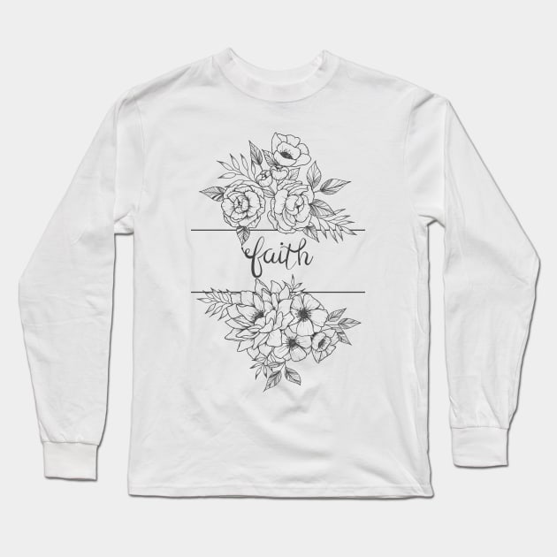 Faith Long Sleeve T-Shirt by Gingerlique